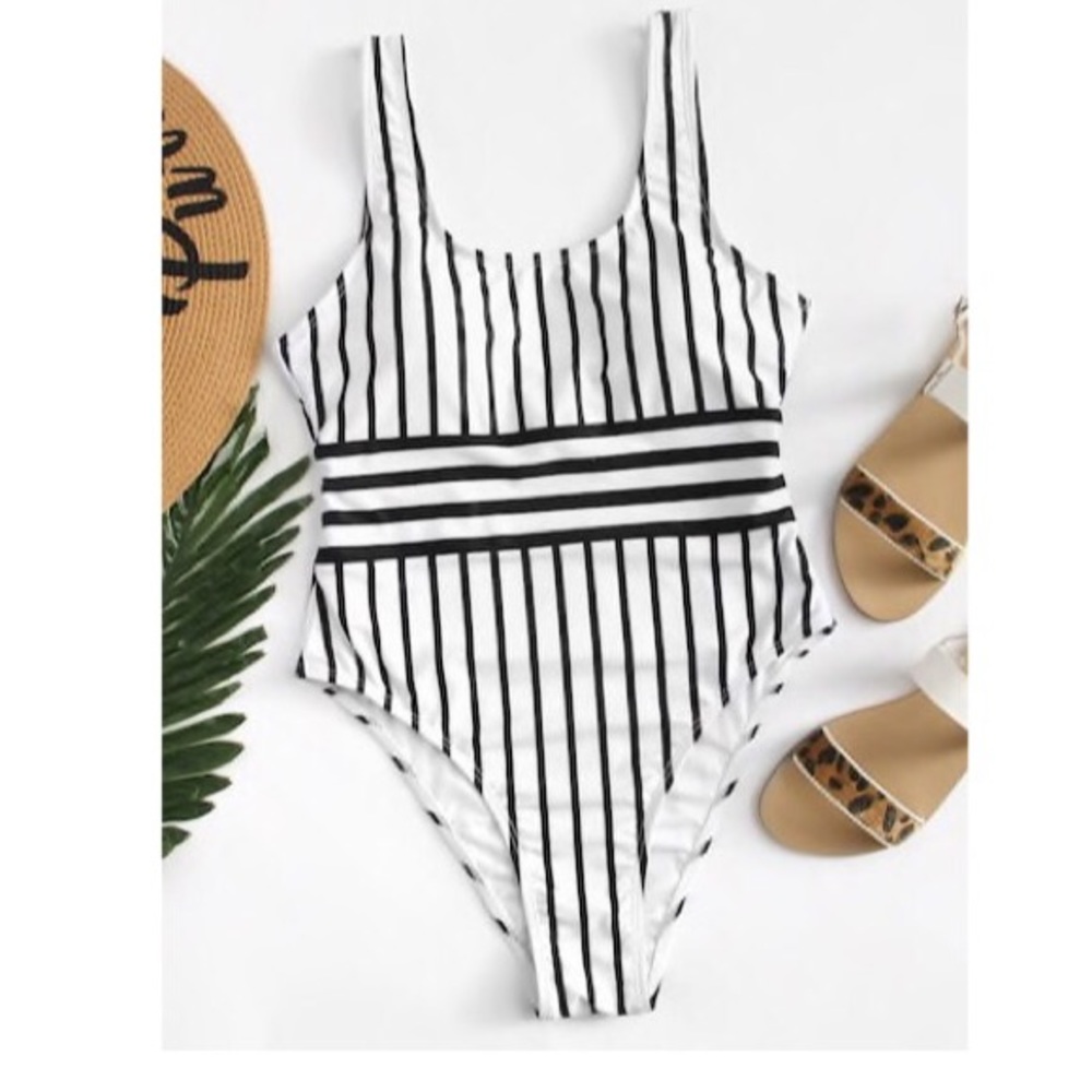 5/$25 Caribeña Striped Monokini